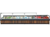 Refrigerated Serve-Over Counter - Flat Glass 