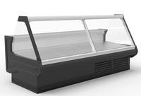 Refrigerated Serve-Over Counter - Inclined Flat Glass