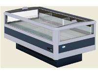 Island Type Freezer Cabinets with Sliding Plexiglas