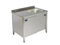 CUPBOARD SINK UNIT WITH 1 BOWL