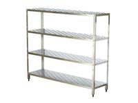 SHELVING UNIT 4 perforated surface 