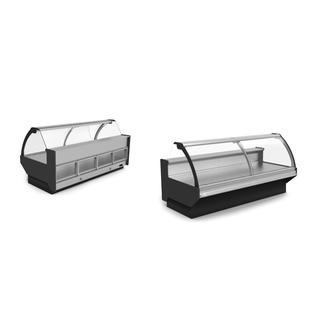 Refrigerated Serve-Over Counter With Storage KAN900 CG/CB (0/+5°C) Dimension, L: 937mm