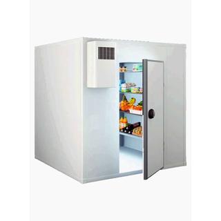 Refrigerated Storage Cabinet 6cm Flat Panel with Floor - Dimensions: 95x95x215 cm