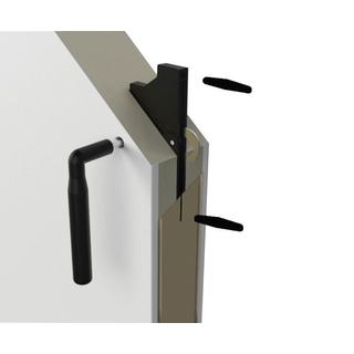 Refrigerated Maintenance Cabinet 8cm Panelless Floor Plan - Dimensions 99x99x211 cm