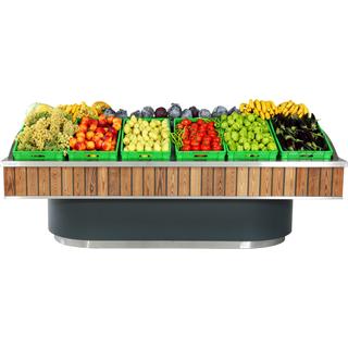 JUN- Vegetable Displayer Dimension, L: 1860mm