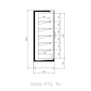 Multidecks GENOVA OVERVIEW D75 H205 