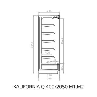 Remote Multidecks Kalifornia Ecovision Q 400 H205 with Doors